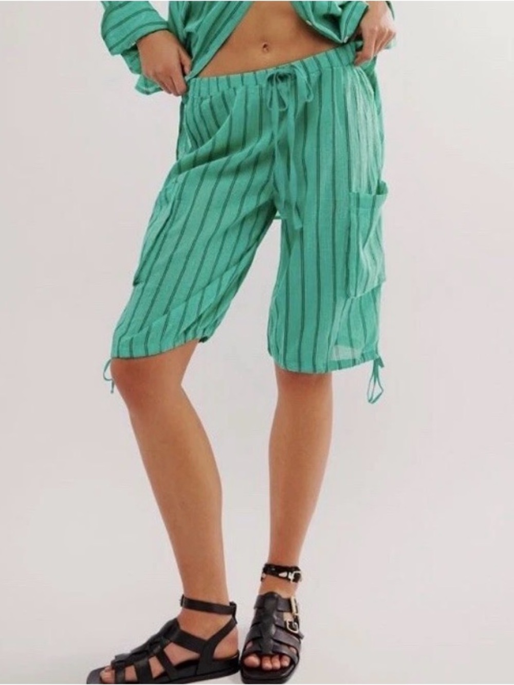 Free People Nati Sheer Shorts